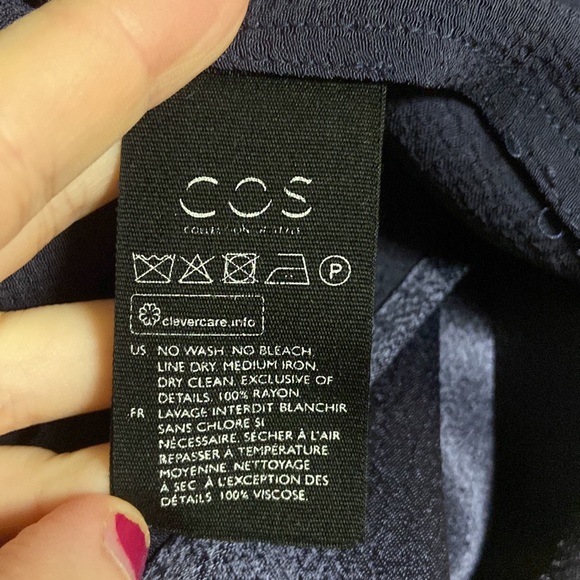 COS Silky Wrap Dress - Picture 7 of 8